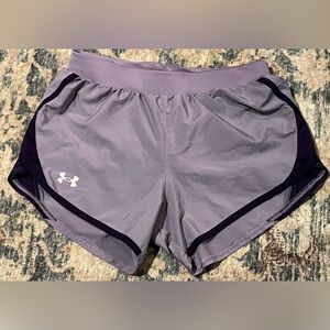 Under Armour Women's Lavender Athletic Shorts